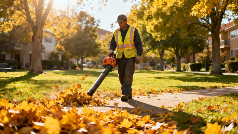 告别燃油吹叶机:一场捍卫公共健康的抗争
